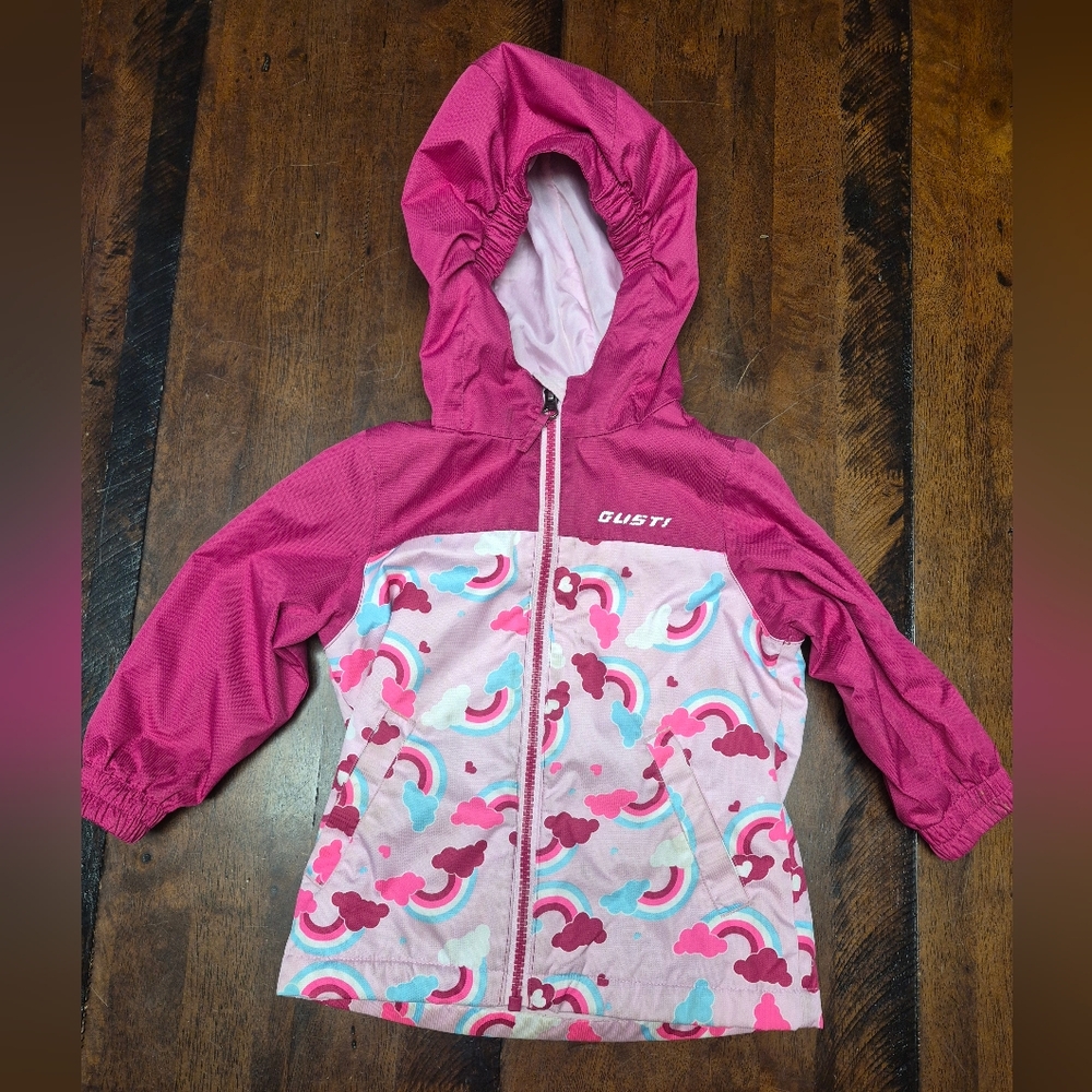 ⚡️ Gusti 2T Coat Kids with Rainbow Print
